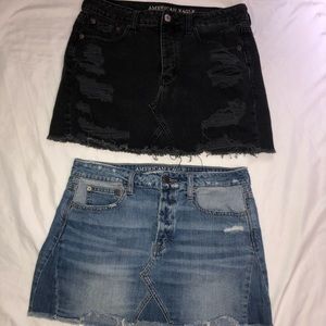 American Eagle Denim Skirt Bundle